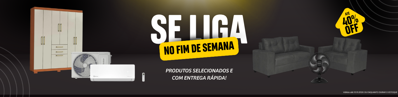 Se liga no fim de semana